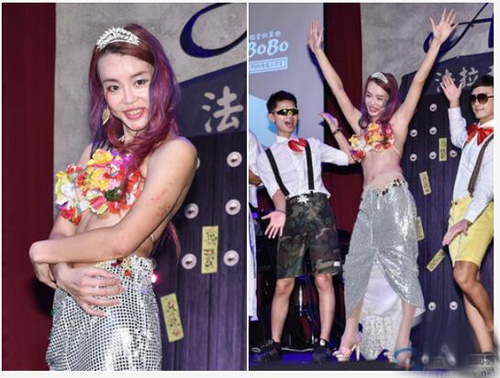 黄安怒斥台湾法拉利姐张婷婷水中解放D奶！