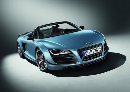 AUDI R8 GT Spyder 敞篷限量版上市