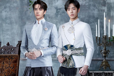 《陈情令》泰国粉丝见面会,肖战王一博合体亮相